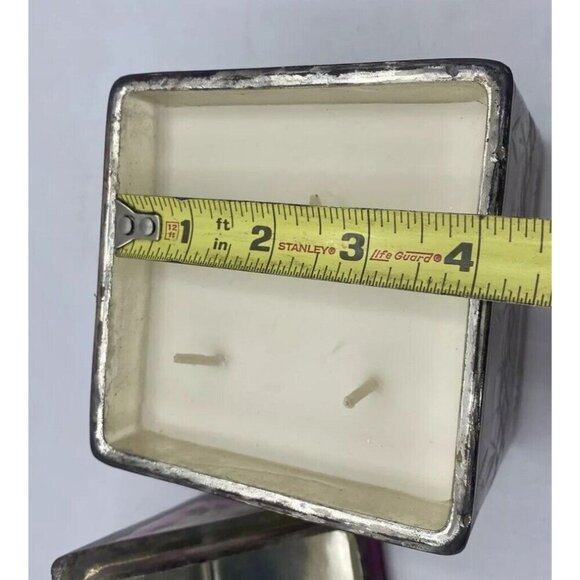 Anthropologie Snowflake House Evergreen & Embers Fragranced Cut Glass Candle - Picture 14 of 16